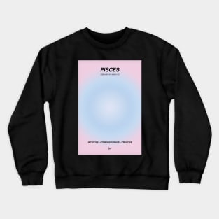 Pisces Zodiac Sign Astrology Crewneck Sweatshirt